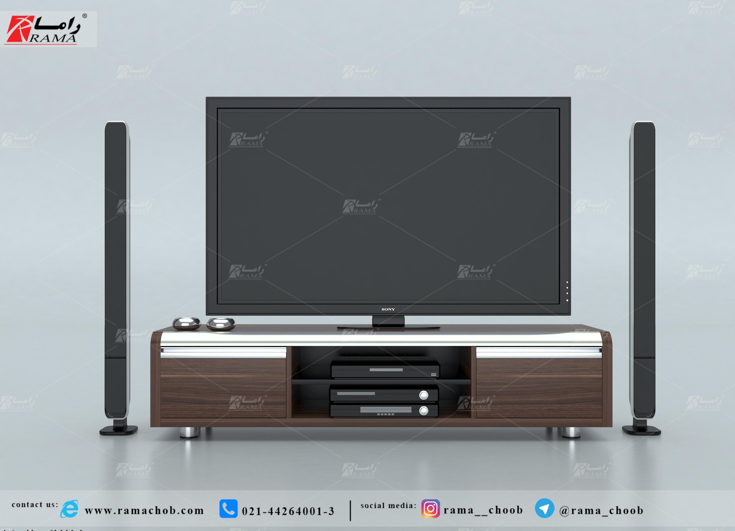 میز تلویزیون اداری ارگوت مدل 103 - Image 3