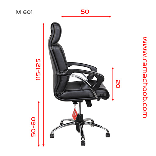 مشخصات-صندلی-m601