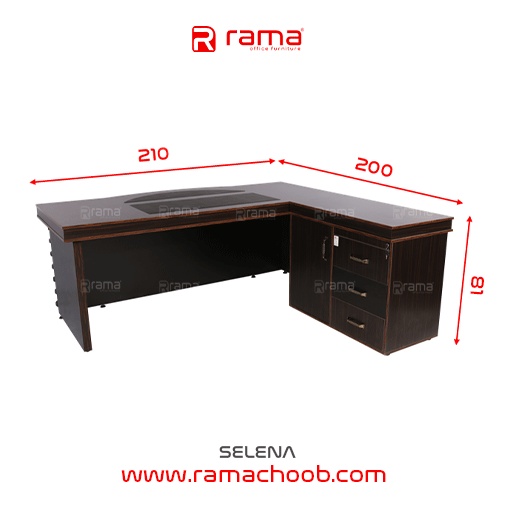 مشخصات میز مدیریتی سلنا