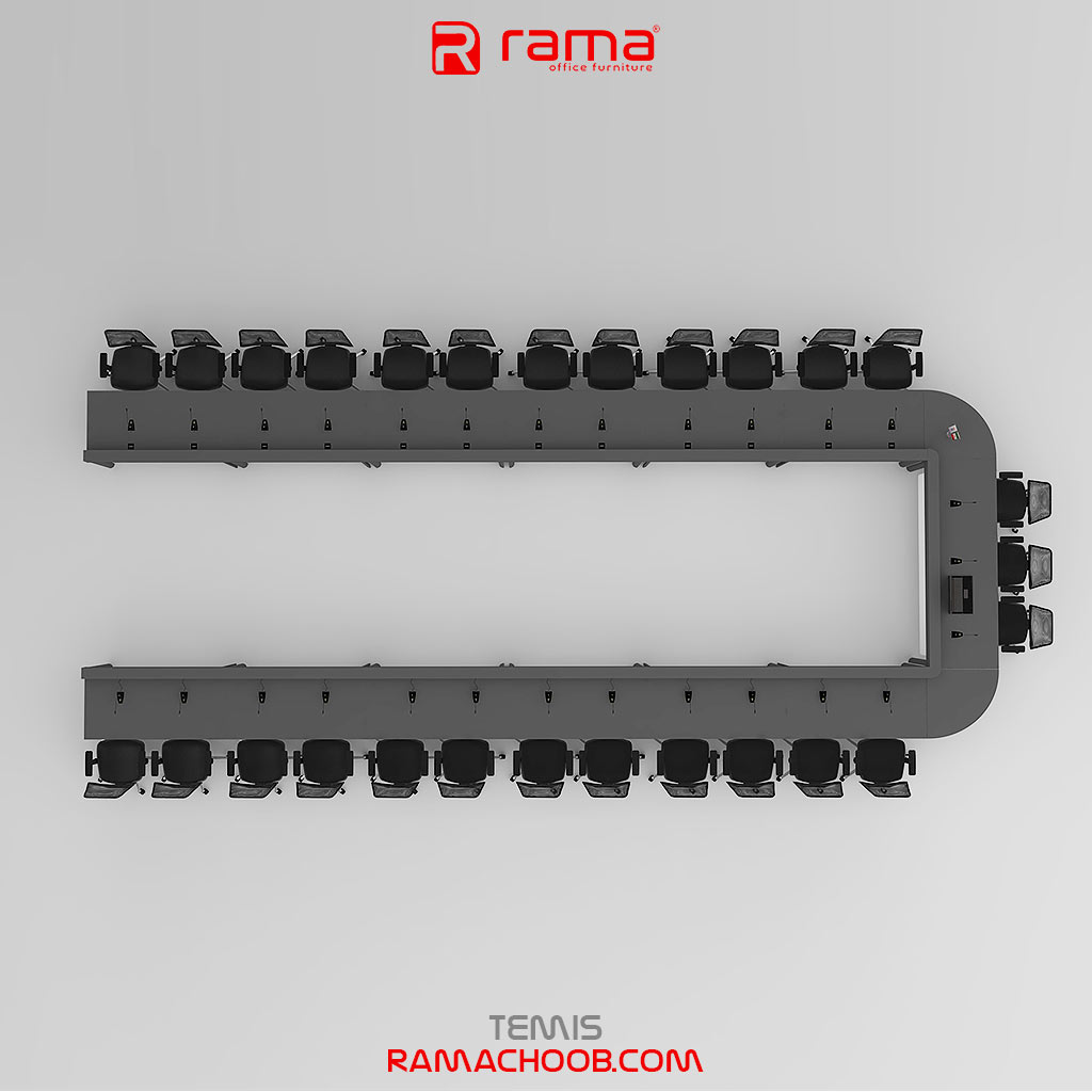 میز کنفرانسی مجموع تمیس