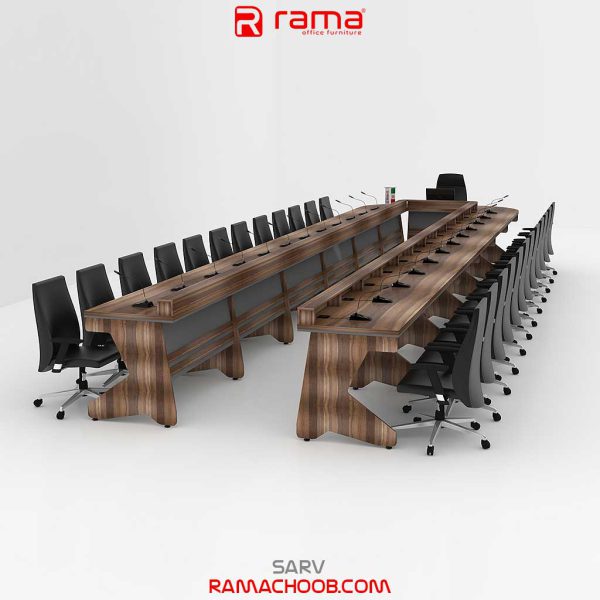 میز کنفرانس مجموع راما مدل سرو